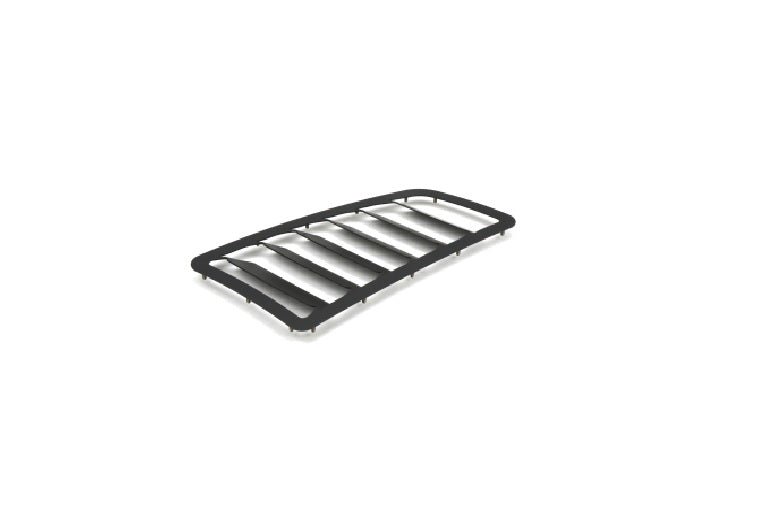 Verus Engineering Hood Louver Kit Black WRX 2011 - 2014 / STI 2011 - 2014 | A0212A - BLK - JDMuscleHood ScoopsVERA0212A-BLK