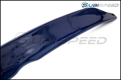 OLM HIGH POINT DUCKBILL TRUNK SPOILER GALAXY BLUE PEARL 15-21 Subaru WRX & STI | A.70026.1-E8H