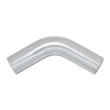 Vibrant 60 Degree Bend Aluminum Elbow Tube Polished - Universal