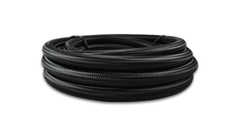 Vibrant 8 AN 20ft Roll of Black Nylon Braided Flex Hose Universal | 11978 - JDMuscleFuel Lines and Fittingsvib11978