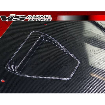 VIS Racing Carbon Fiber Hood Terminator GT Style for Mitsubishi EVO 10 4DR 2008-2015 (08MTEV104DTMGT-010C)-vis08MTEV104DTMGT-010C-08MTEV104DTMGT-010C-Hoods-VIS Racing-JDMuscle