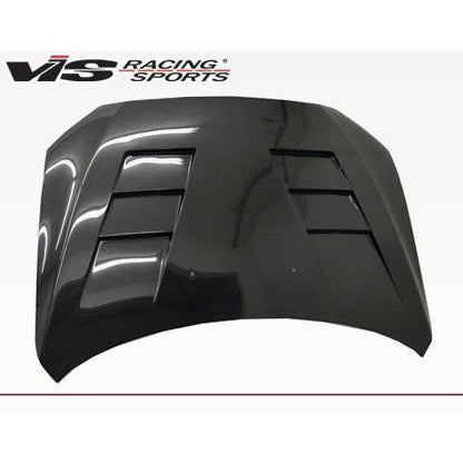 VIS Racing Carbon Fiber Hood Terminator Style for Mitsubishi EVO 10 4DR 2008-2015 | 08MTEV104DTM-010C - JDMuscleHoodsvis08MTEV104DTM-010C