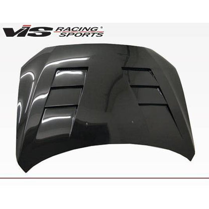 VIS Racing Carbon Fiber Hood Terminator Style for Mitsubishi EVO 10 4DR 2008-2015 | 08MTEV104DTM-010C - JDMuscleHoodsvis08MTEV104DTM-010C