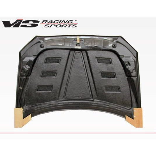 VIS Racing Carbon Fiber Hood Terminator Style for Mitsubishi EVO 10 4DR 2008-2015 | 08MTEV104DTM-010C - JDMuscleHoodsvis08MTEV104DTM-010C