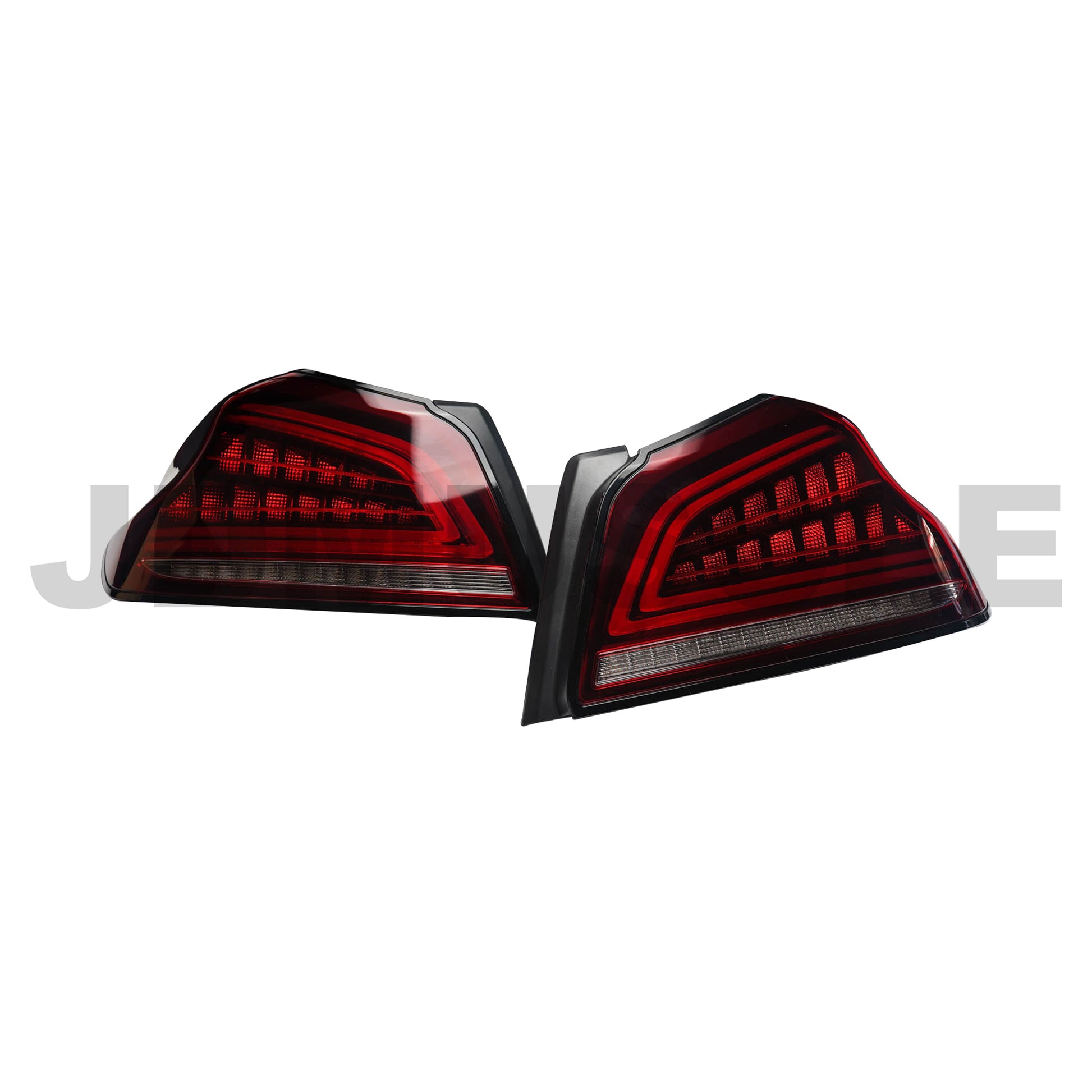 Vland Sequential Tail Lights - 2015+ WRX / STI - Red-TAL-FUJ-15W-RED-TAL-FUJ-15W-RED-Tail Lights-Vland-JDMuscle