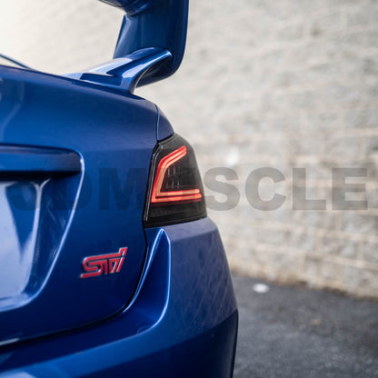 Vland Sequential Tail Lights - 2015+ WRX / STI - Smoked Lens-TAL-FUJ-15W-SMK-TAL-FUJ-15W-SMK-Tail Lights-Vland-Smoked-JDMuscle