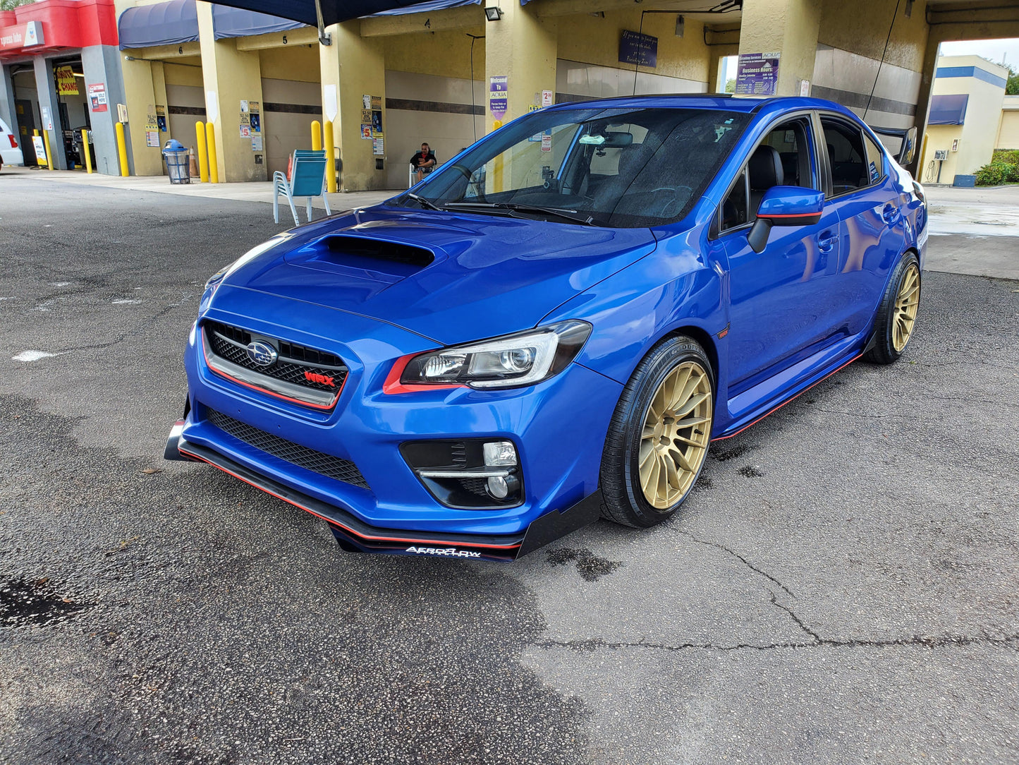 AeroFlowDynamics 15-21 Subaru WRX/STI Front Winglets V5