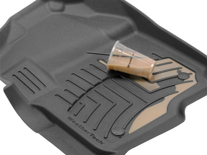 WeatherTech 14 - 18 Forester Front FloorLiner HP - Black | 445311IM - JDMuscleFloor Matswet445311IM