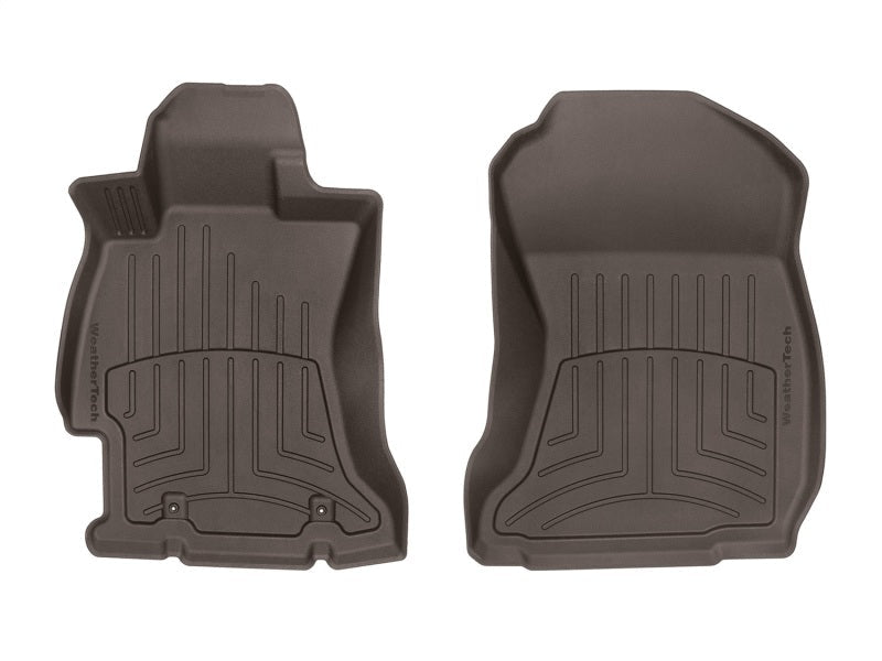 WeatherTech 14 - 18 Forester Front FloorLiner HP - Cocoa | 475311IM - JDMuscleFloor Matswet475311IM