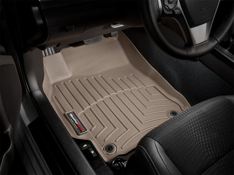 WeatherTech 14+ Infiniti Q50 Front FloorLiner - Tan - JDMuscleNon-Categorizedwet455861