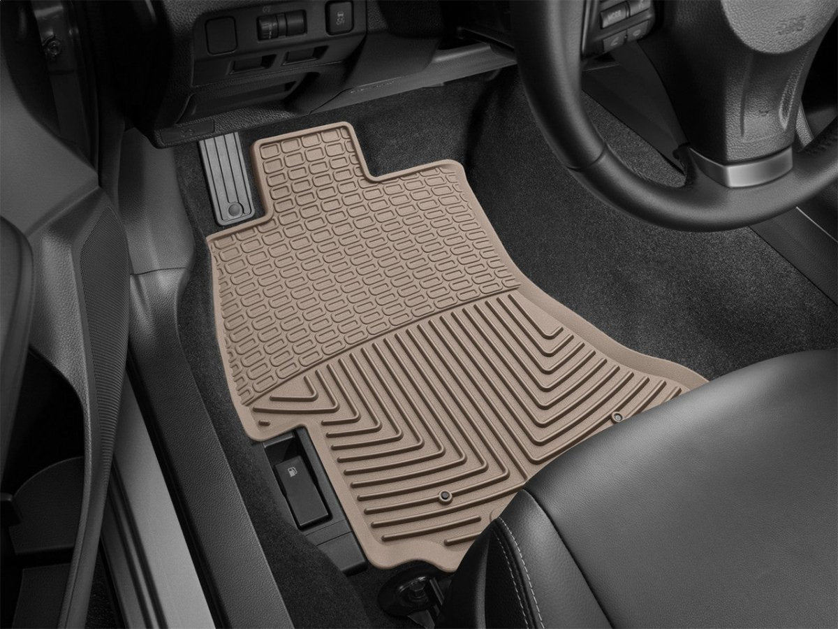 WeatherTech 16+ Crosstrek Front Rubber Mats - Tan | W387TN - JDMuscleFloor MatswetW387TN