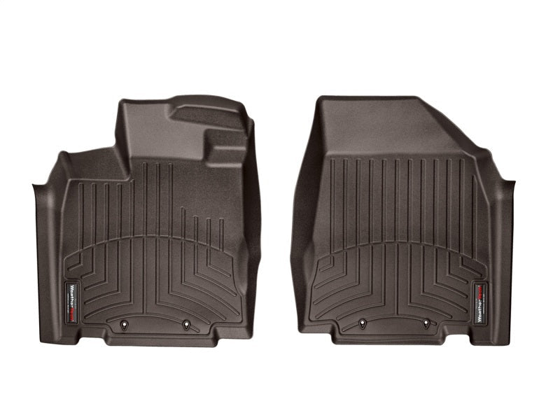 WeatherTech 2013+ Infiniti JX Front FloorLiner - Cocoa - JDMuscleNon - Categorizedwet474451