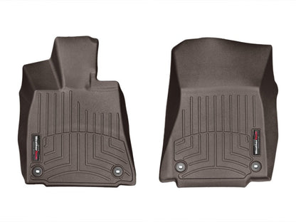 WeatherTech 2014+ Lexus IS Front FloorLiner - Cocoa - JDMuscleNon - Categorizedwet476241