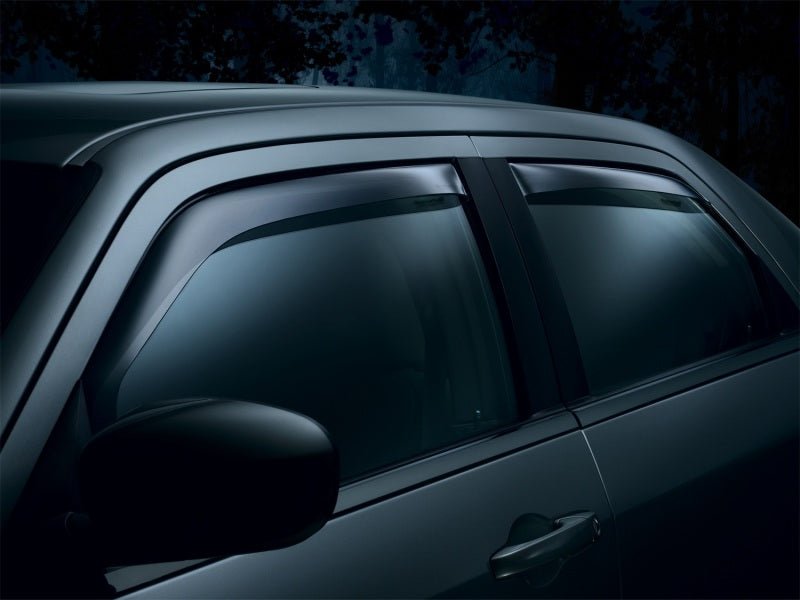 WeatherTech [2015+ Acura TLX] Front and Rear Side Window Deflectors - Dark Smoke - JDMuscleNon - Categorizedwet82777