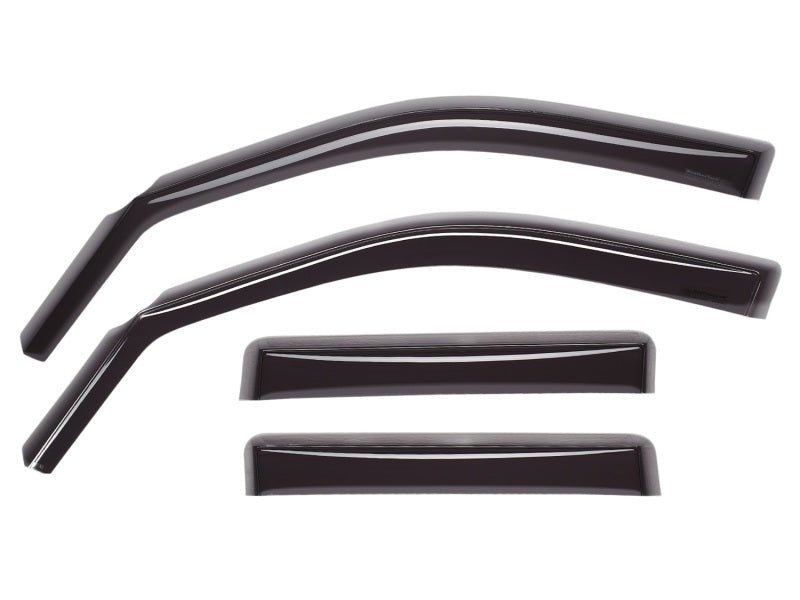 WeatherTech 2016+ Honda Pilot Front and Rear Side Window Deflectors - Dark Smoke - JDMuscleNon - Categorizedwet82791