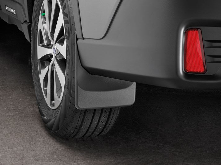 WeatherTech 2020+ Outback No Drill MudFlaps - Black | 120115 - JDMuscleMudflapswet120115