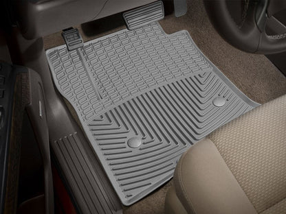 WeatherTech 22 - 23 Tundra CrewMax | Incl. 2022 Tundra Hybrid Front Rubber Mats - Grey | W611GR - JDMuscleFloor MatswetW611GR
