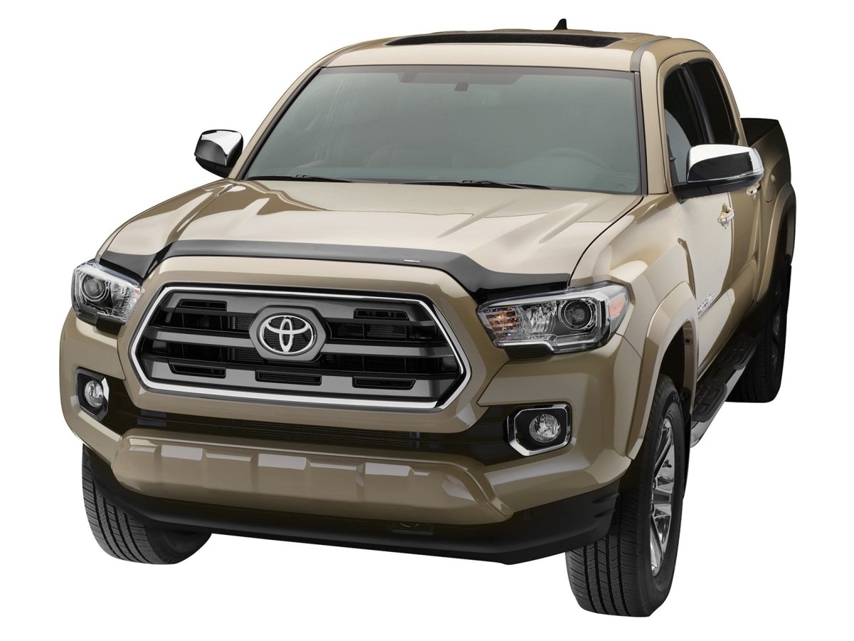WeatherTech 22 - 23 Tundra | Incl. 2022 Hybrid Hood Skin Protector - Black | 55232 - JDMuscleBody Kitswet55232
