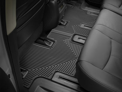 WeatherTech 22 - 23 Tundra | Incl. 2022 Tundra Hybrid Front Rubber Mats - Black | W611 - JDMuscleFloor MatswetW611
