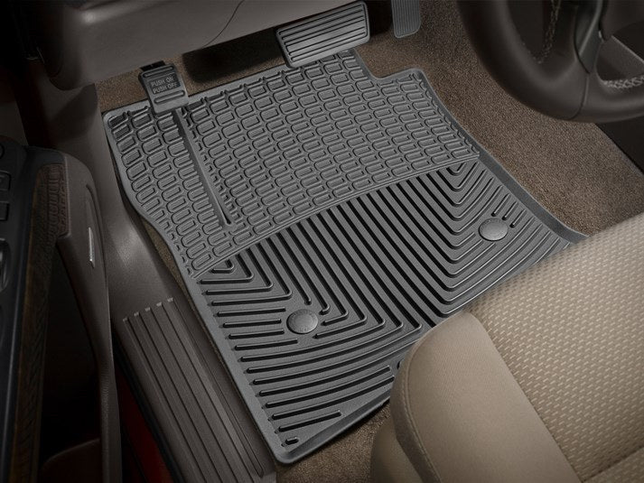 WeatherTech 22 - 23 Tundra | Incl. 2022 Tundra Hybrid Front Rubber Mats - Black | W611 - JDMuscleFloor MatswetW611