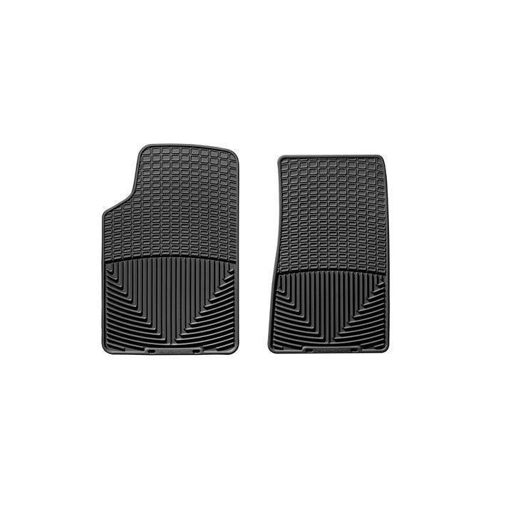 WeatherTech All-Weather Floor Mats | 2003-2007 Cadillac CTS/CTS-V (W47-W20)-wtW47-W47-Interior Accessories-Weathertech-Front Row Only-Black-JDMuscle