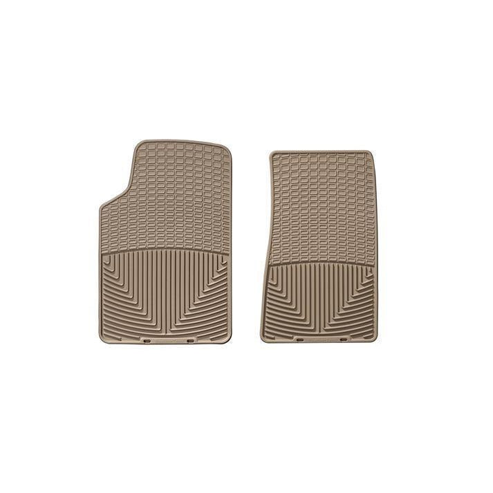 WeatherTech All-Weather Floor Mats | 2003-2007 Cadillac CTS/CTS-V (W47-W20)-wtW47TN-W47TN-Interior Accessories-Weathertech-Front Row Only-Tan-JDMuscle