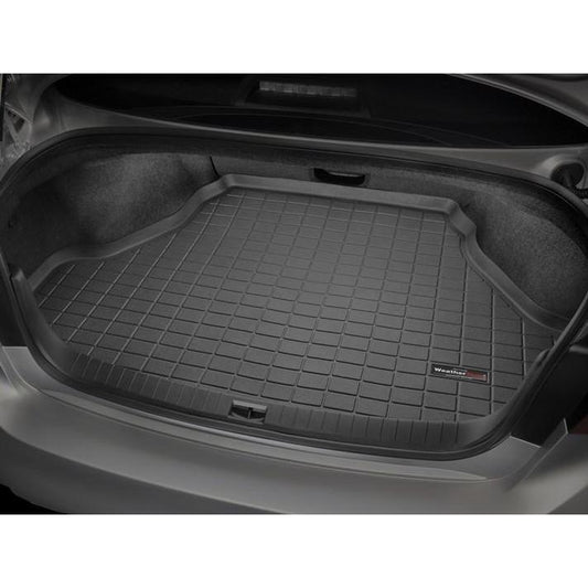 WeatherTech Cargo/Trunk Liner | 2016+ Infiniti Q50 3.0T w/ Spare Tire (40670)-wt40670-40670-Interior Accessories-Weathertech-No Bumper Protector Included-JDMuscle
