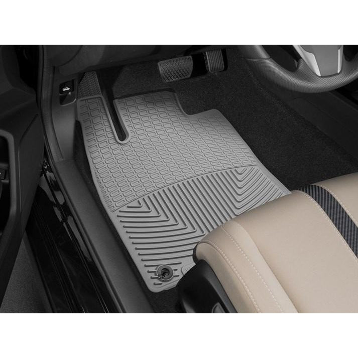 WeatherTech Front Floor Mats | 2016+ Honda Civic (W390)-wt469431-469431-Interior Accessories-Weathertech-Grey-JDMuscle