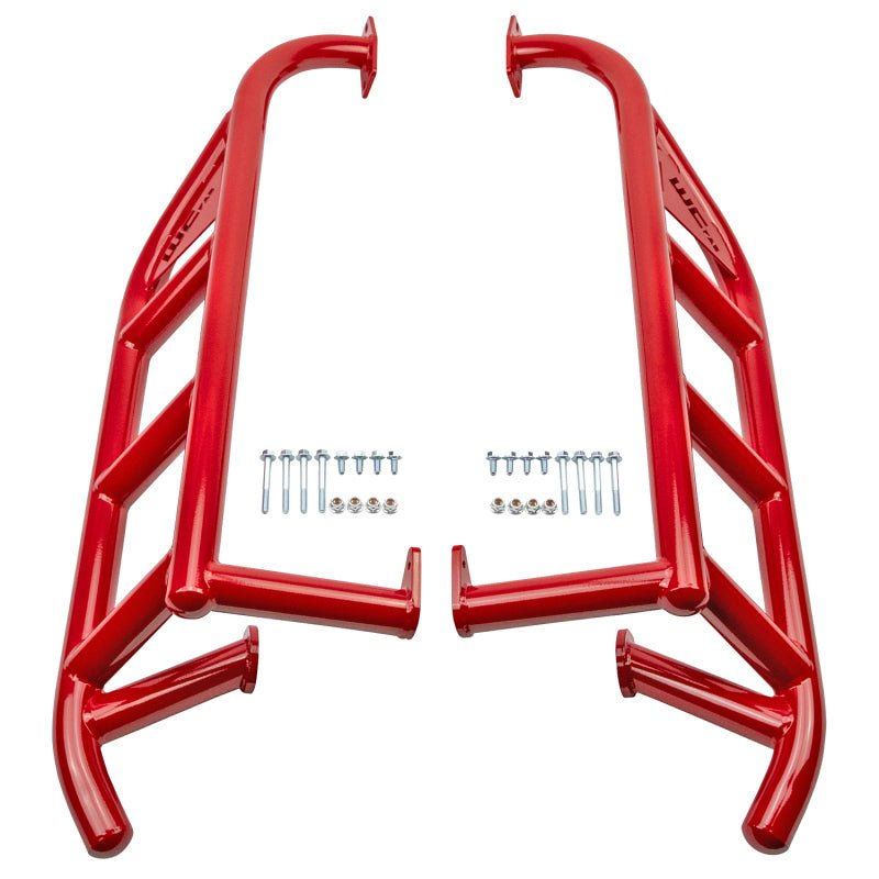Wehrli 2019+ Honda Talon 1000X/R | 2 Seat Rock Sliders - Talon Red - JDMuscleNon - CategorizedwcfWCF102011-TNR