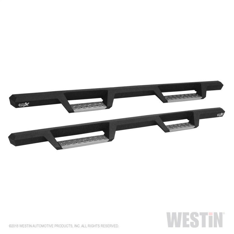 Westin 05 - 20 Tacoma Double Cab HDX Stainless Drop Nerf Step Bars Textured Black | 56 - 127752 - JDMuscleBody Kitswes56-127752