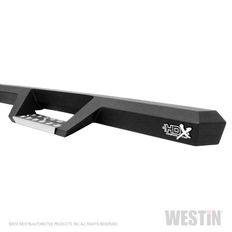 Westin 05 - 20 Tacoma Double Cab HDX Stainless Drop Nerf Step Bars Textured Black | 56 - 127752 - JDMuscleBody Kitswes56-127752