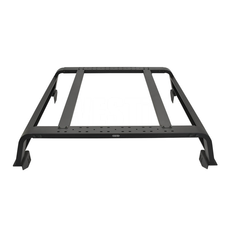 Westin 05 - 21 Tacoma 6ft Bed Overland Cargo Rack Textured Black | 51 - 10025 - JDMuscleRoof Rackswes51-10025