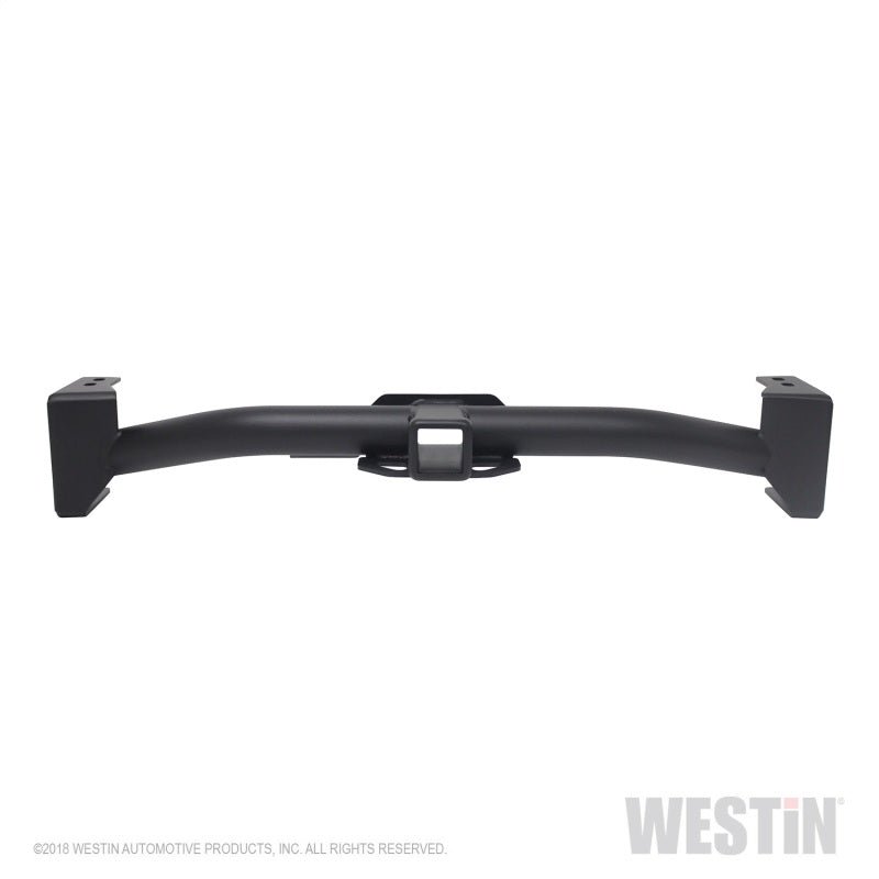 Westin 14 - 21 Tundra Outlaw Bumper Hitch Accessory - Textured Black - JDMuscleBumper Guards / Light Barswes58-81035H