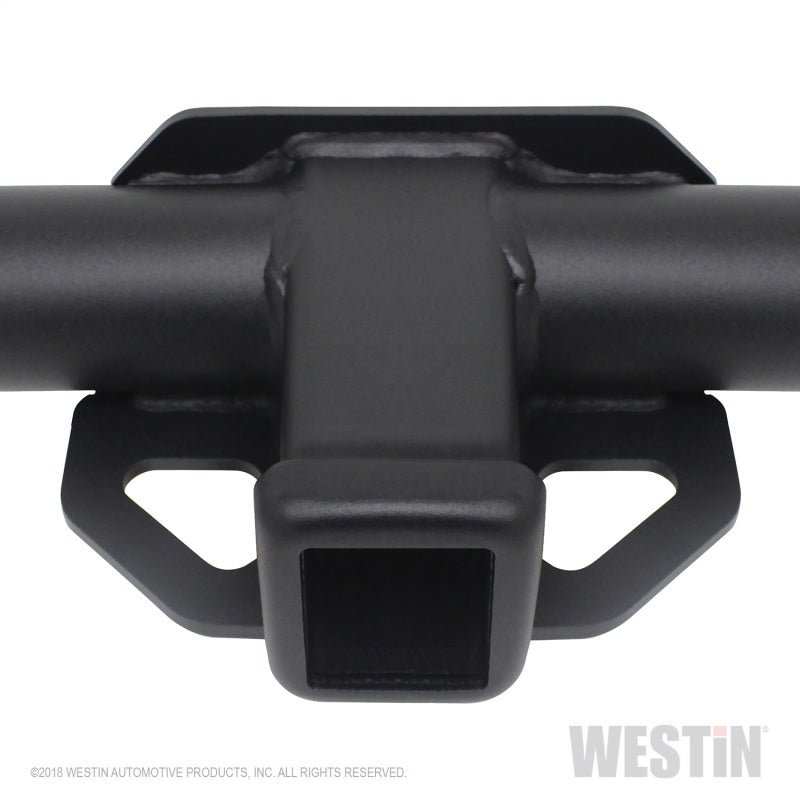 Westin 14 - 21 Tundra Outlaw Bumper Hitch Accessory - Textured Black - JDMuscleBumper Guards / Light Barswes58-81035H