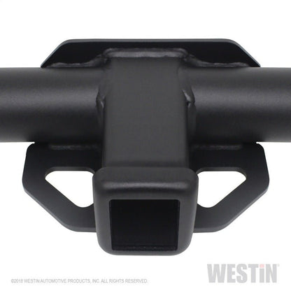 Westin 14 - 21 Tundra Outlaw Bumper Hitch Accessory - Textured Black - JDMuscleBumper Guards / Light Barswes58-81035H