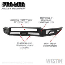 Westin Front Pro - Mod Bumper Toyota Tacoma 2016 - 21 | 58 - 41045 - JDMuscleBumperswes58-41045