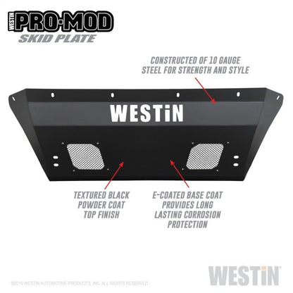 Westin Pro - Mod Skid Plate Toyota Tacoma 2016 - 21 | 58 - 72005 - JDMuscleSkid Plateswes58-72005