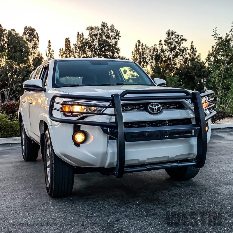 Westin Sportsman X Grille Guard Textured Black Toyota 4Runner 2014 - 21 | 40 - 33825 - JDMuscleBumper Guards / Light Barswes40-33825