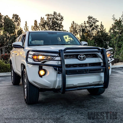 Westin Sportsman X Grille Guard Textured Black Toyota 4Runner 2014 - 21 | 40 - 33825 - JDMuscleBumper Guards / Light Barswes40-33825