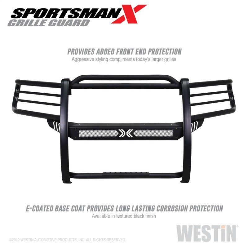 Westin Sportsman X Grille Guard Textured Black Toyota 4Runner 2014 - 21 | 40 - 33825 - JDMuscleBumper Guards / Light Barswes40-33825