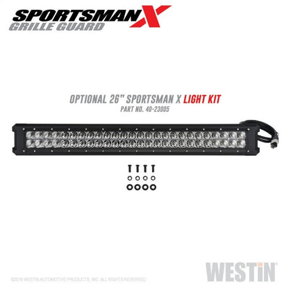 Westin Sportsman X Grille Guard Textured Black Toyota 4Runner 2014 - 21 | 40 - 33825 - JDMuscleBumper Guards / Light Barswes40-33825
