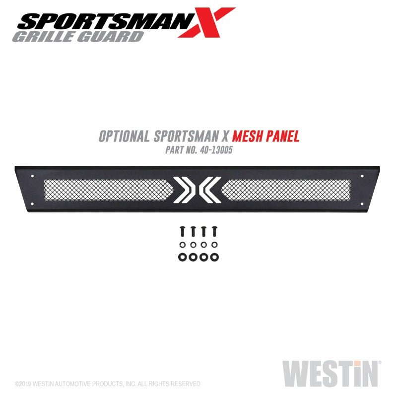 Westin Sportsman X Grille Guard Textured Black Toyota 4Runner 2014 - 21 | 40 - 33825 - JDMuscleBumper Guards / Light Barswes40-33825