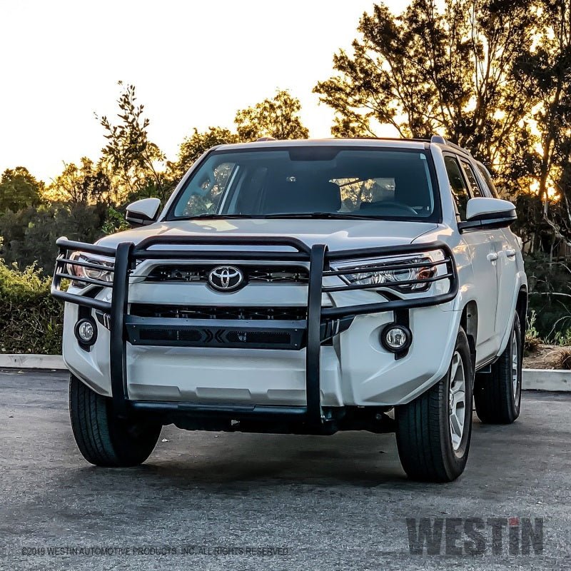 Westin Sportsman X Grille Guard Textured Black Toyota 4Runner 2014 - 21 | 40 - 33825 - JDMuscleBumper Guards / Light Barswes40-33825