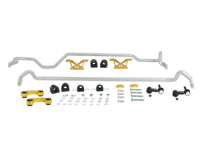 Whiteline 04 - 07 WRX Sedan Front and Rear 24mm Adjustable Sway Bar Kit | BSK007M - JDMuscleSway BarswhlBSK007M