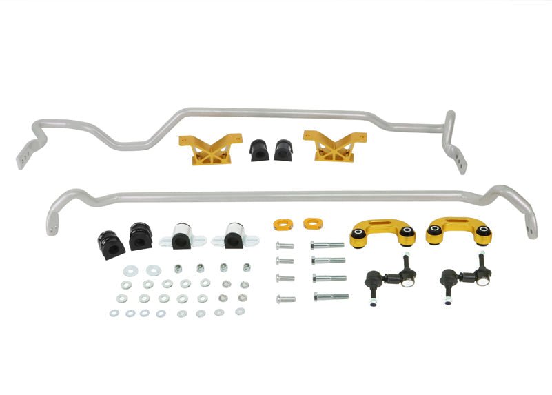 Whiteline 04 - 07 WRX Sedan Front and Rear 24mm Adjustable Sway Bar Kit | BSK007M - JDMuscleSway BarswhlBSK007M
