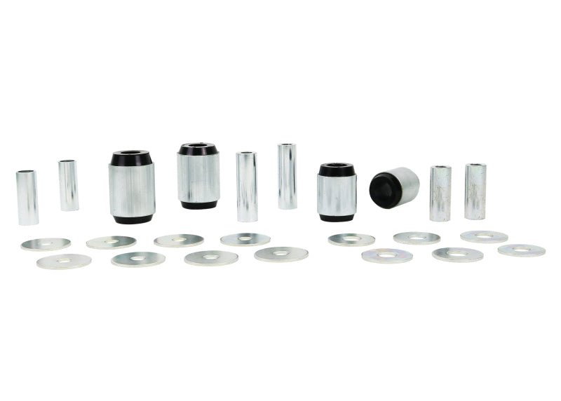 Whiteline [06+ FJ Cruiser Fr C/A / 02 - 09 Lexus GX470] Front Rear Control Arm Lower Inner Bushing Kit | W53312 - JDMuscleAftermarket BushingswhlW53312