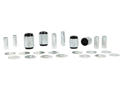 Whiteline [06+ FJ Cruiser Fr C/A / 02 - 09 Lexus GX470] Front Rear Control Arm Lower Inner Bushing Kit | W53312 - JDMuscleAftermarket BushingswhlW53312