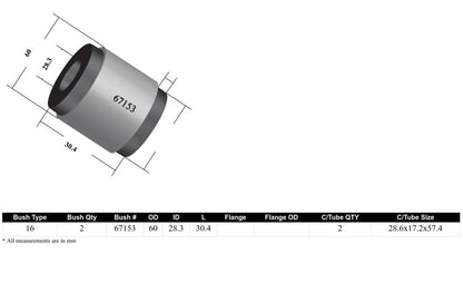 Whiteline 08 - 14 WRX / 08 - 10 STI / 05 - 09 LGT / 09 - 13 FXT Anti Lift Kit | KCA334 - JDMuscleCaster AdjustmentwhlKCA334