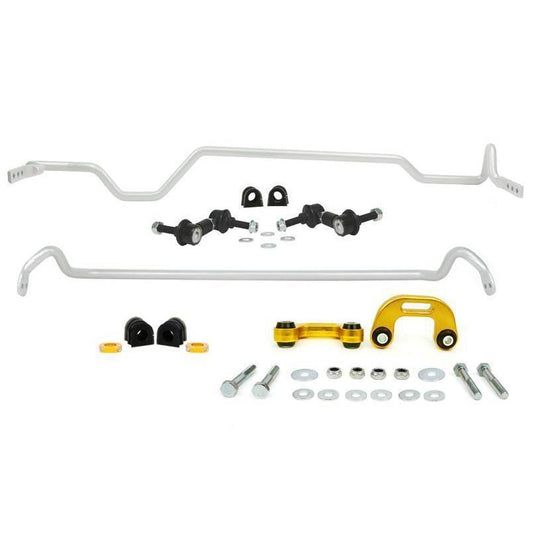 Whiteline Front and Rear 22mm Sway Bar Kit Subaru WRX Sedan 2004-2007 (BSK007)-wlBSK007-BSK007-Sway Bars-Whiteline-JDMuscle