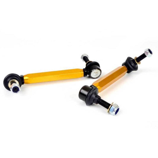 Whiteline Rear Swaybar link kit h/duty-adjustable steel ball - Nissan GT-R R35 2009+ (KLC173)-wlKLC173-KLC173-Endlink Components-Whiteline-JDMuscle